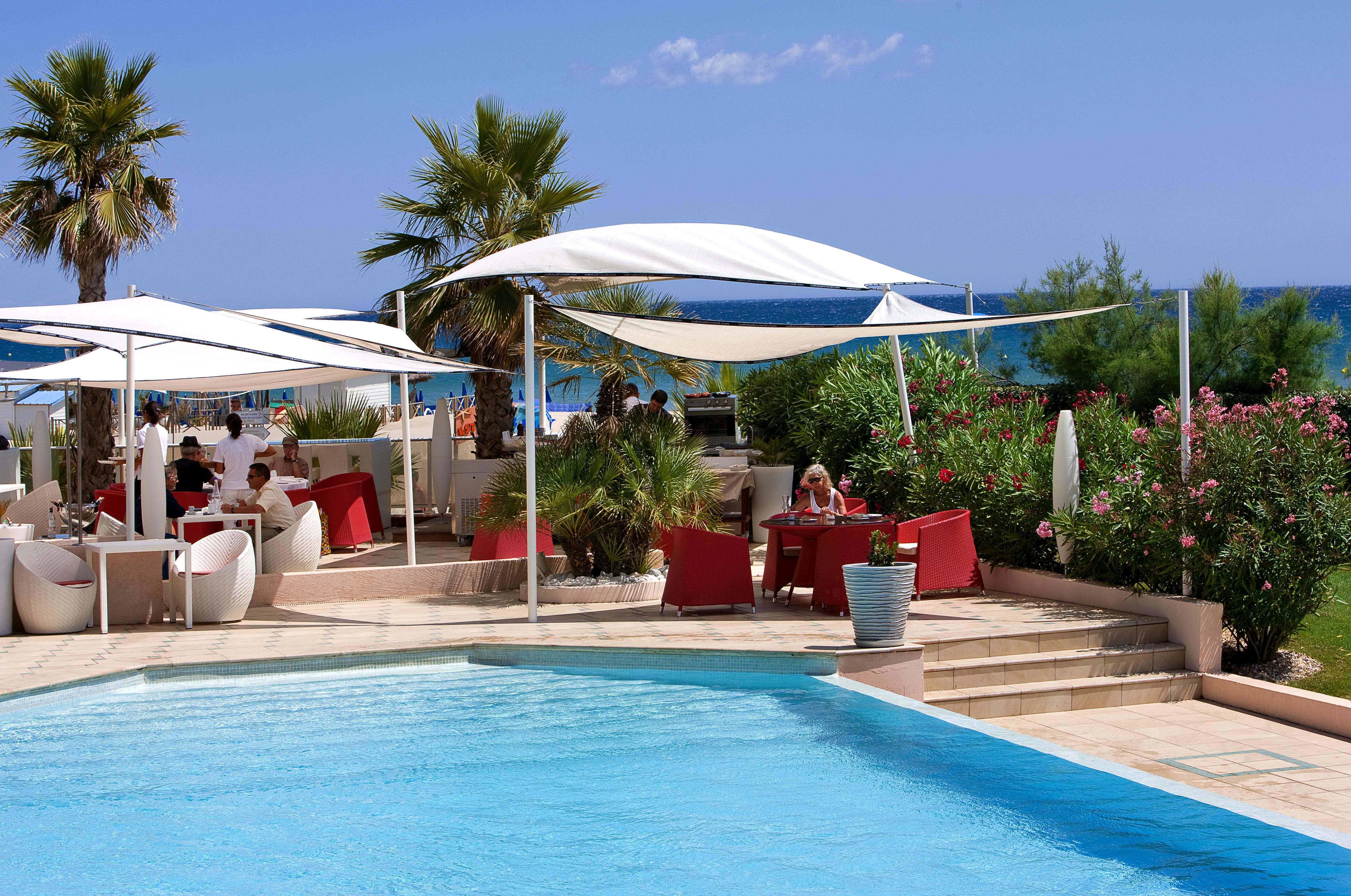 Grand Hotel Les Flamants Roses Thalasso & Spa Canet-en-Roussillon Exteriör bild