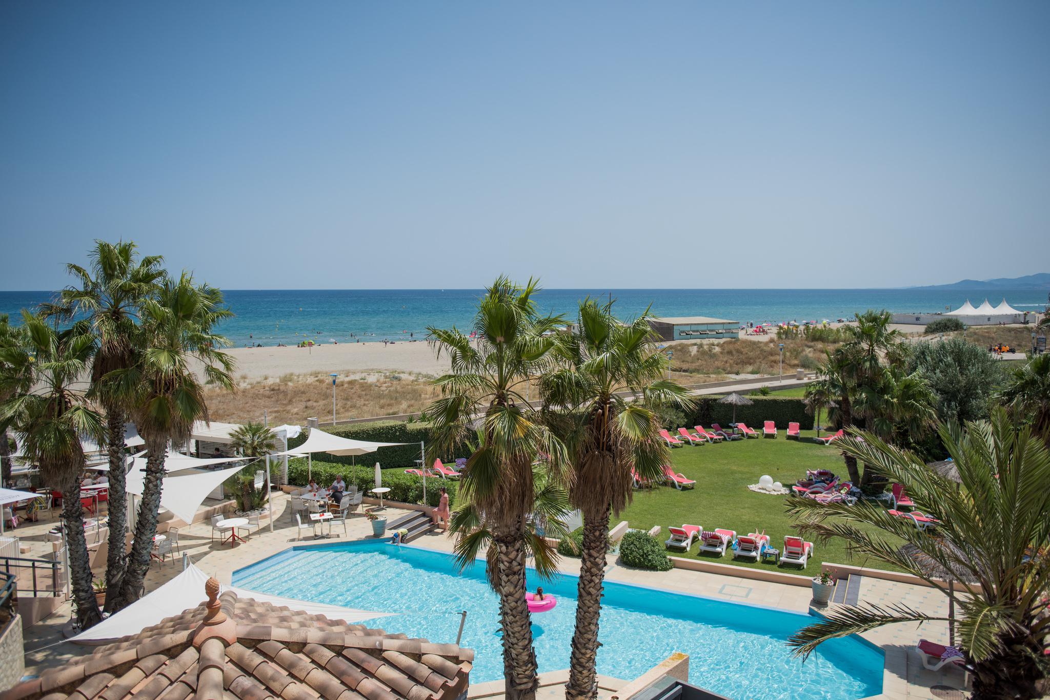 Grand Hotel Les Flamants Roses Thalasso & Spa Canet-en-Roussillon Exteriör bild