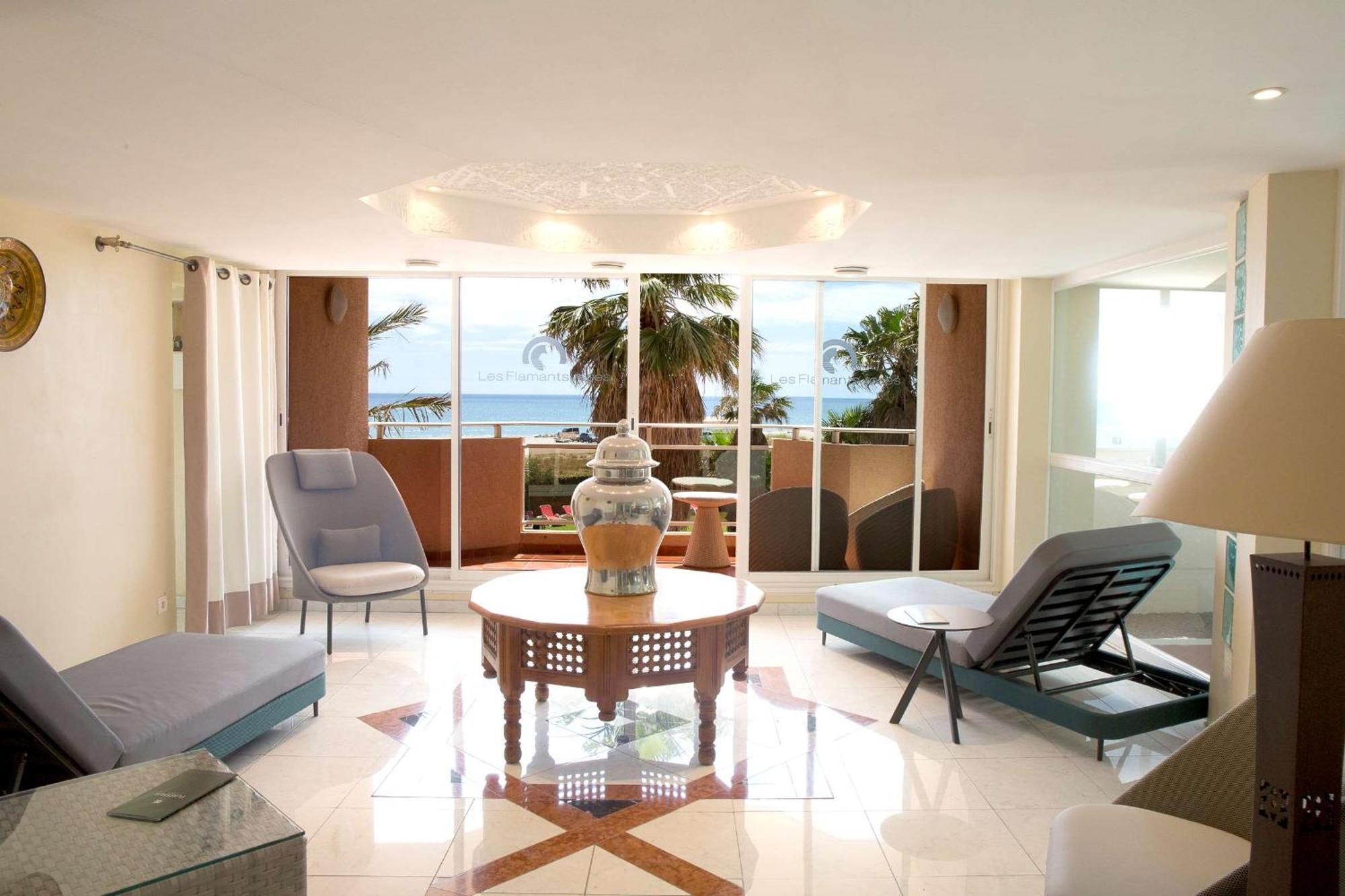 Grand Hotel Les Flamants Roses Thalasso & Spa Canet-en-Roussillon Exteriör bild