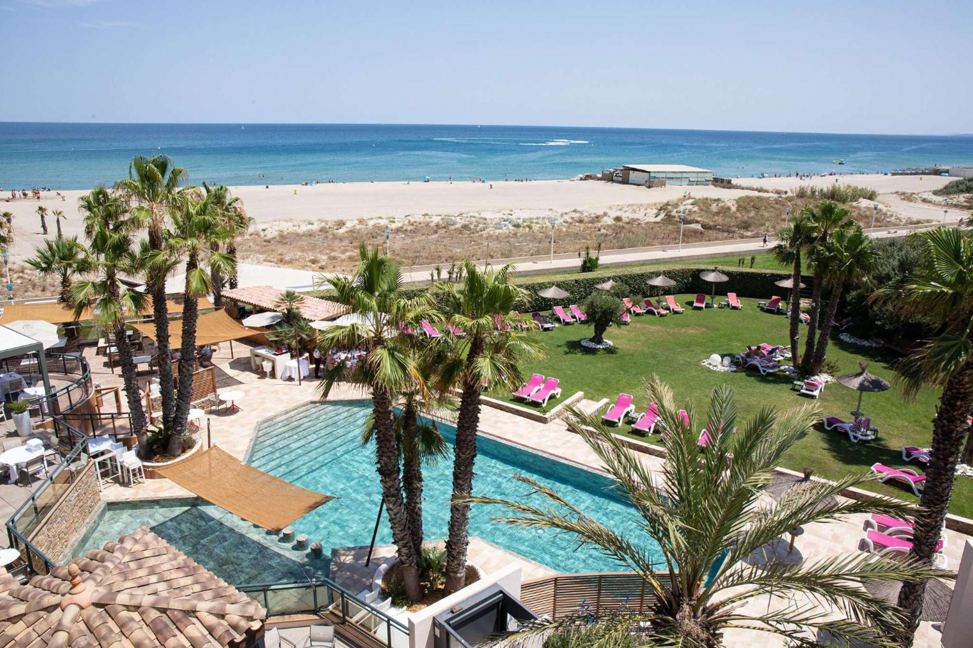 Grand Hotel Les Flamants Roses Thalasso & Spa Canet-en-Roussillon Exteriör bild