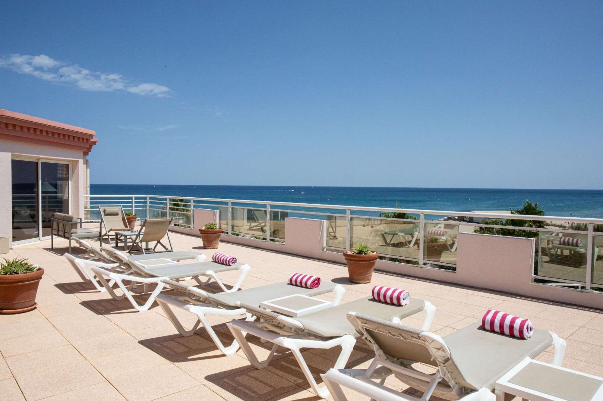 Grand Hotel Les Flamants Roses Thalasso & Spa Canet-en-Roussillon Exteriör bild